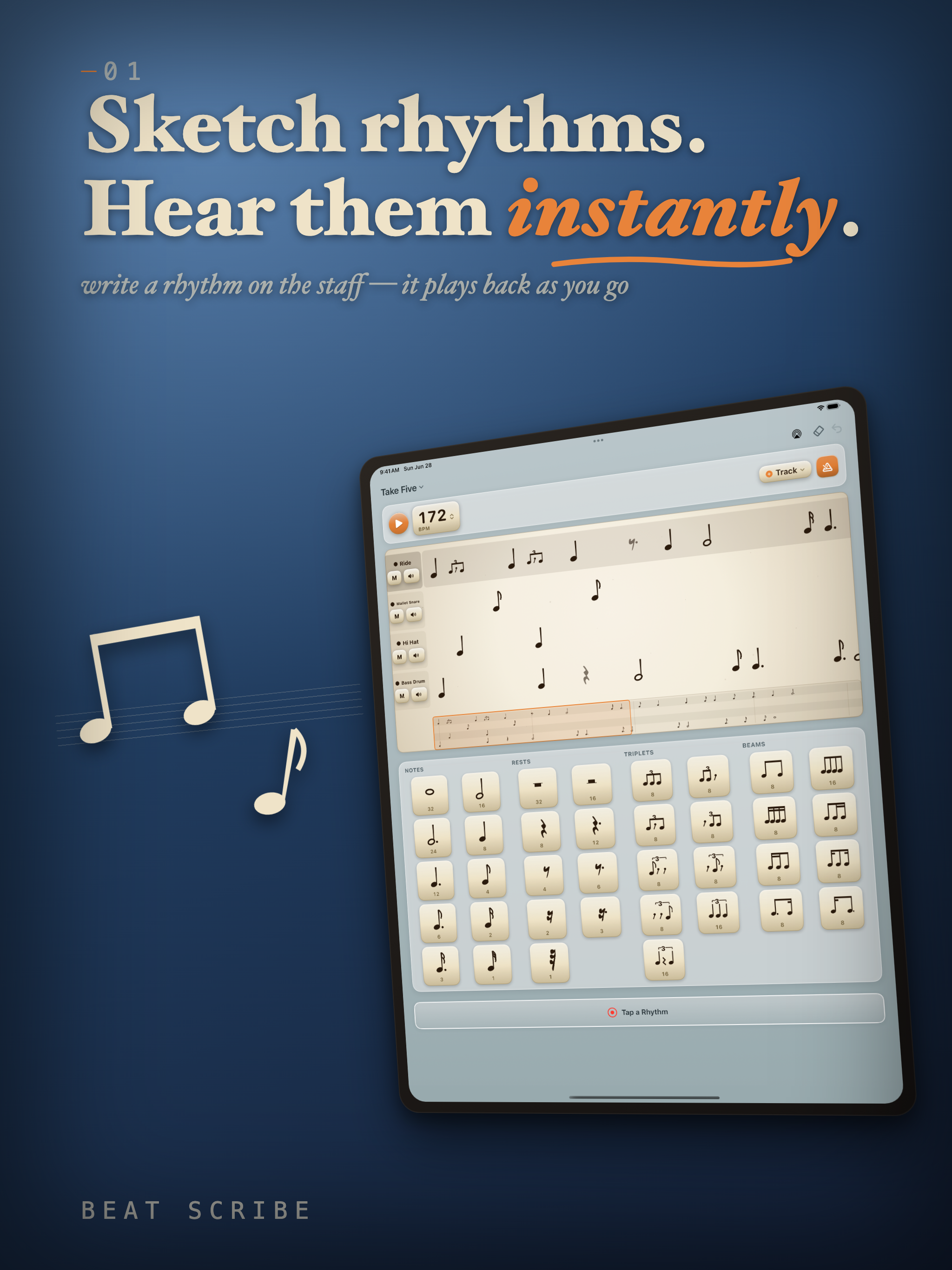 Beat Scribe on iPad